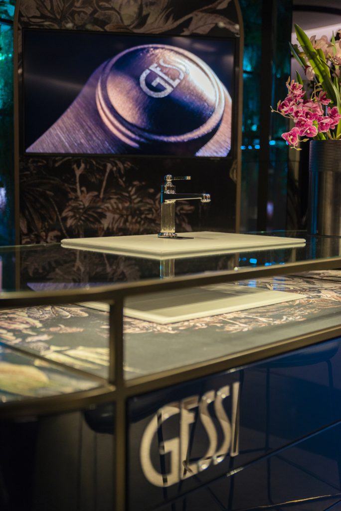 Gessi --7 rubinetteria di design presso casa gessi, progetto di digitalizzazione degli showroom